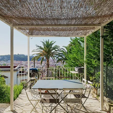Вилла S10 Panoramic Sea View Housse Swimingpool Ac Bbq 3bdrs Ницца