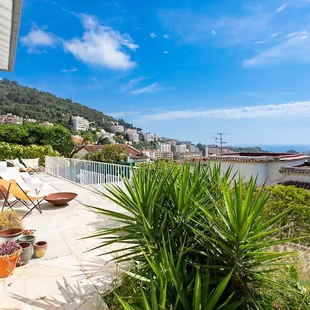 S10 Panoramic Sea View Housse Swimingpool Ac Bbq 3bdrs ヴィラ ニース